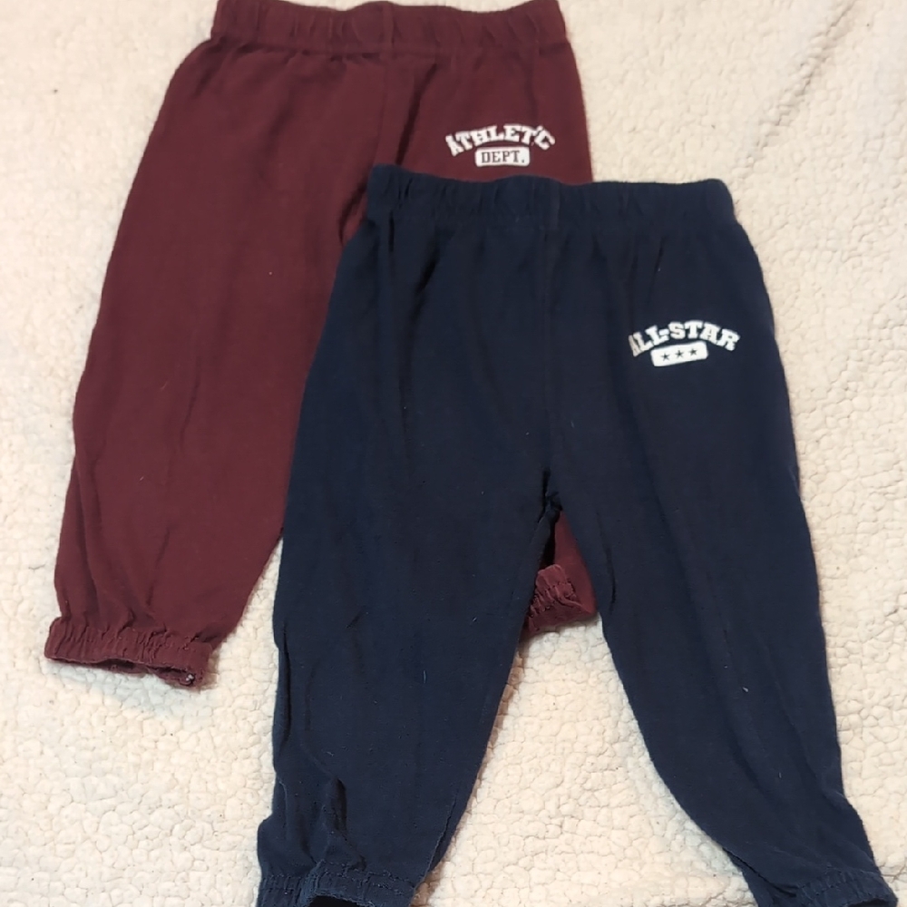 Garanimals Blue and Red Sweatpants Comfortable Joggers